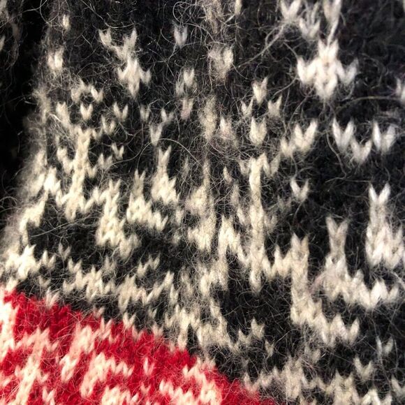 Vintage Chelsea Cambell for Charter Club Wool Mohair Heavy Sweater Women's M - Picture 7 of 13